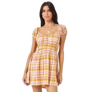NWT! L*Space Belle Flowy Dress in She's All Plaid - Size Large